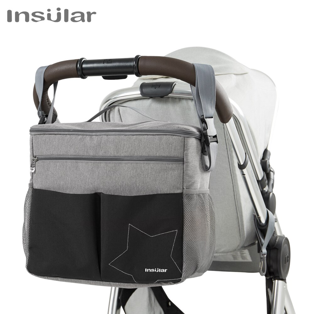 Travel Accessories Baby - Insular Büyük Kapasiteli Bebek Bezi Çantası