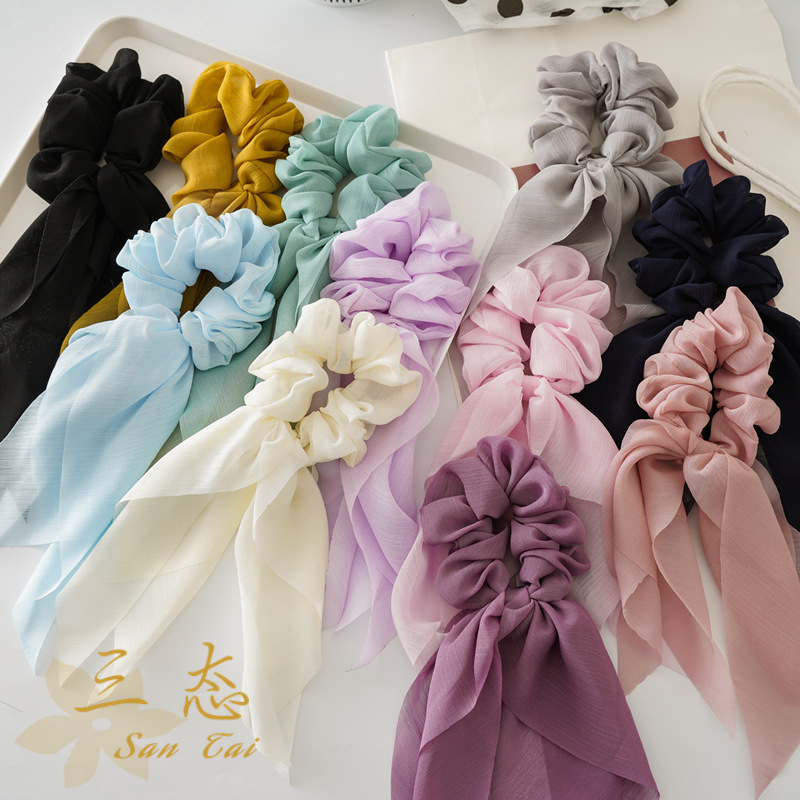 Travel Accessories Aesthetic - 1 adet moda 25cm şifon uzun