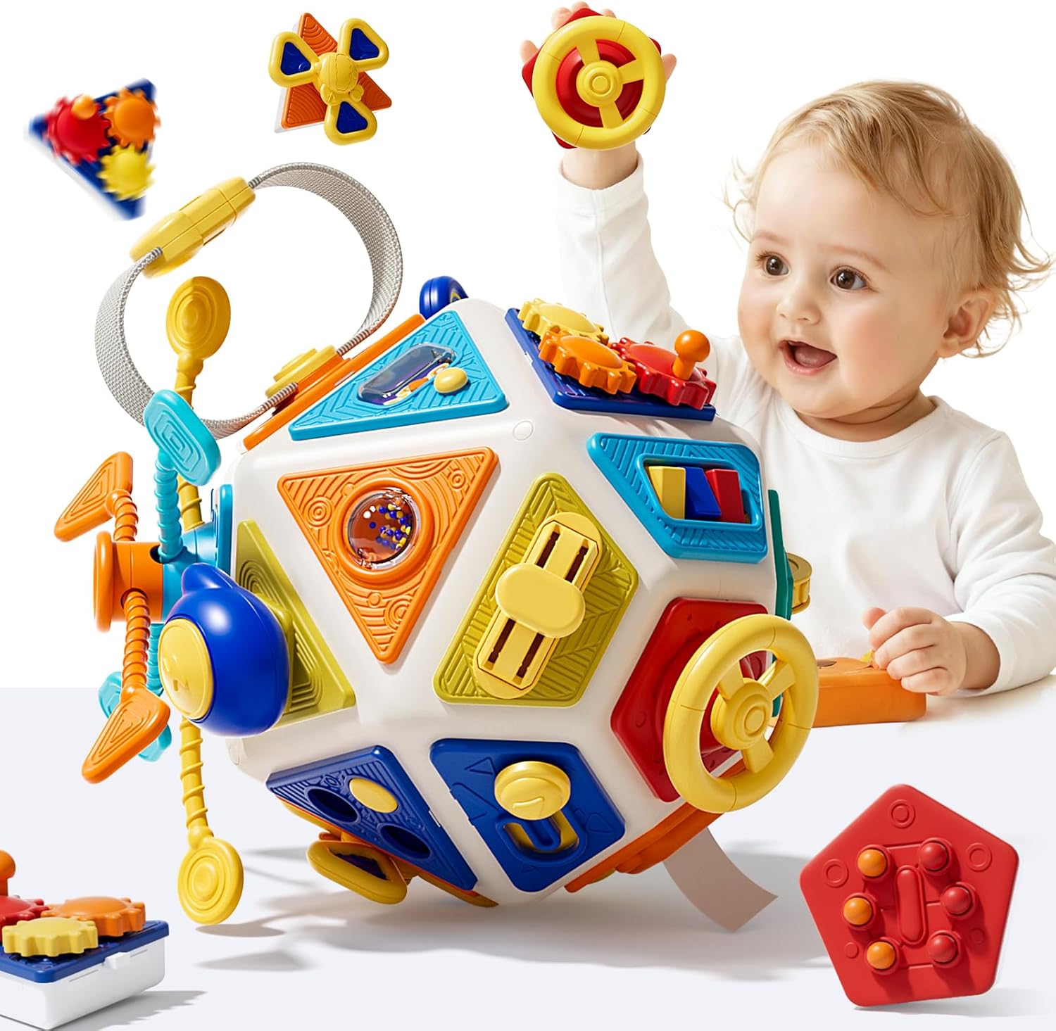 Travel Accessories Baby - Bebek Aktivite Küpü Oyuncakları Montessori Duyusal