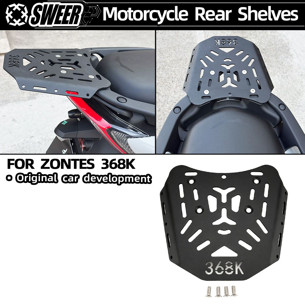 Luggage Cover Protector - ZONTES 368K Karbon Çelik Arka Bagaj