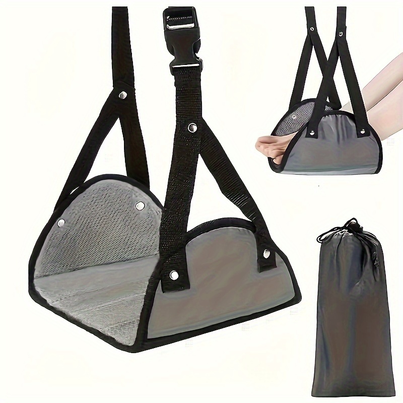 Travel Accessories Long Flight - Ayarlanabilir Asılı Ayak Hamakı, Uçak, Araba,
