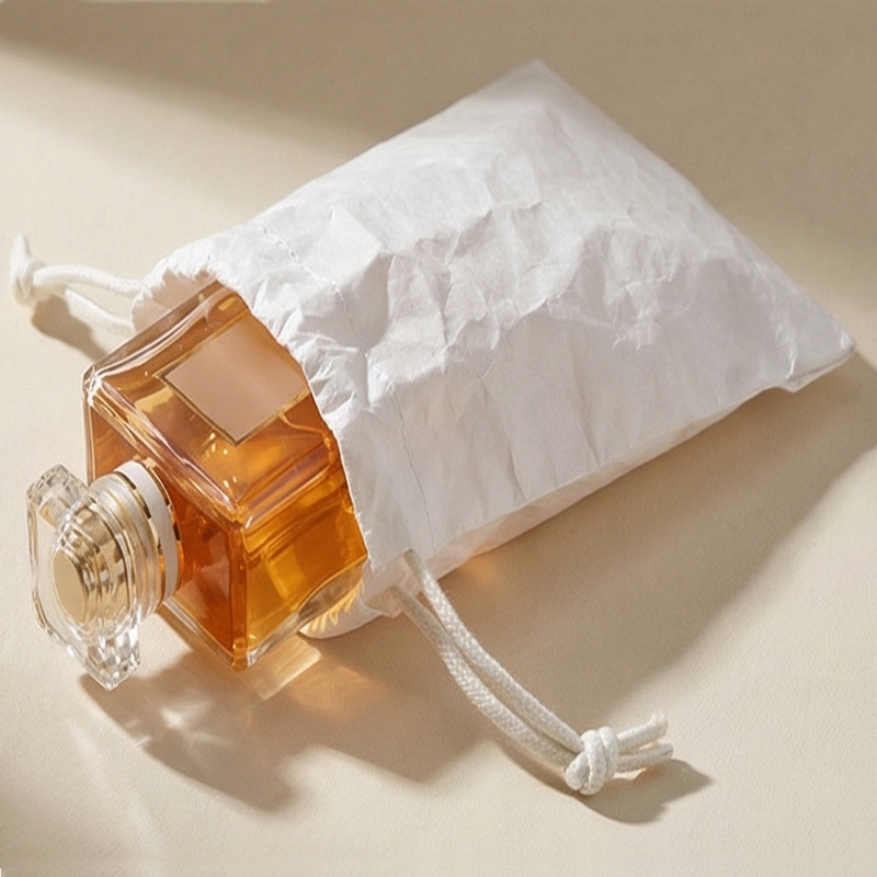 Travel Accessories Jewelry - Parfüm Tyvek Kağıt İpli Çanta Su