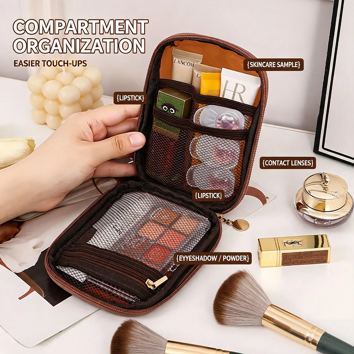 Şeffaf Taşınabilir Kozmetik Ça - Travel Accessories Organizer Bag incelemesi ve fiyatı