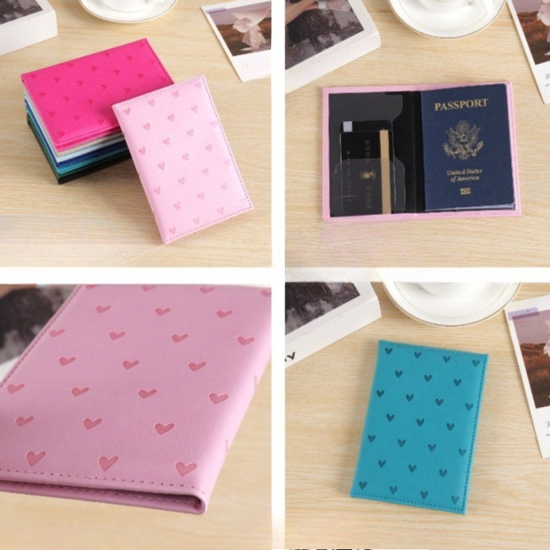 Sevimli Kalp Baskı Pasaport Ka - Travel Accessories Wallet incelemesi ve fiyatı