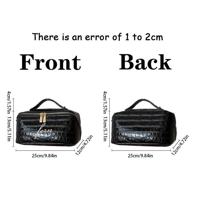 İşlemeli Croc Makyaj Çantası K - Travel Accessories Ideas incelemesi ve fiyatı